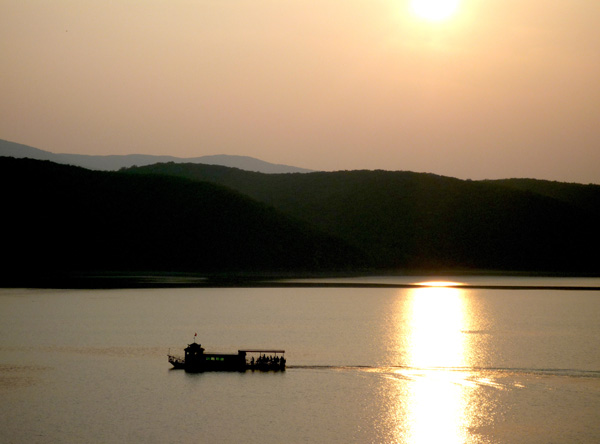 Mudanjiang Jingpo Lake Sunset